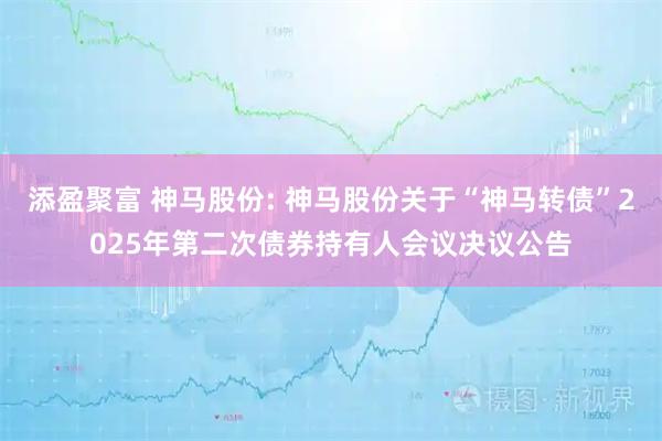 添盈聚富 神马股份: 神马股份关于“神马转债”2025年第二次债券持有人会议决议公告